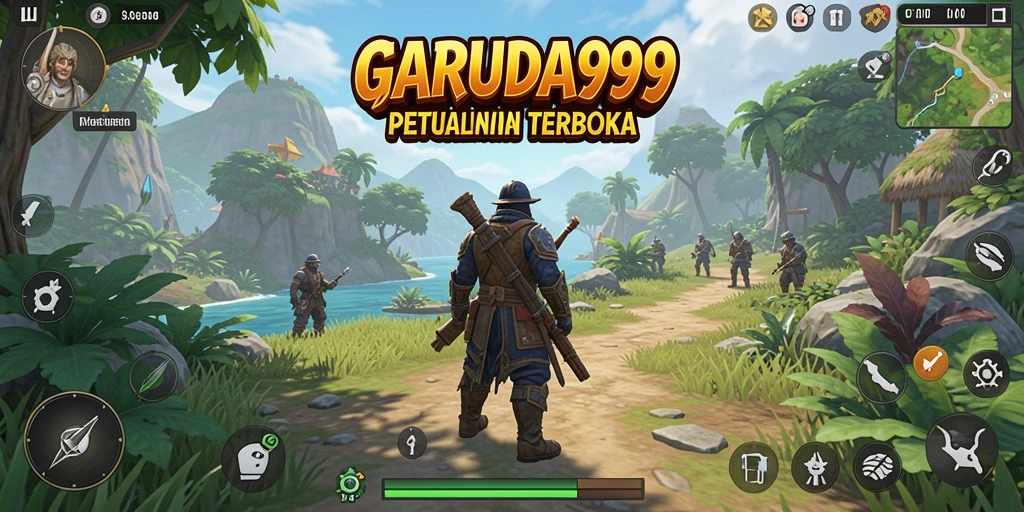 Tampilan menakjubkan dari gameplay Open World GARUDA999.
