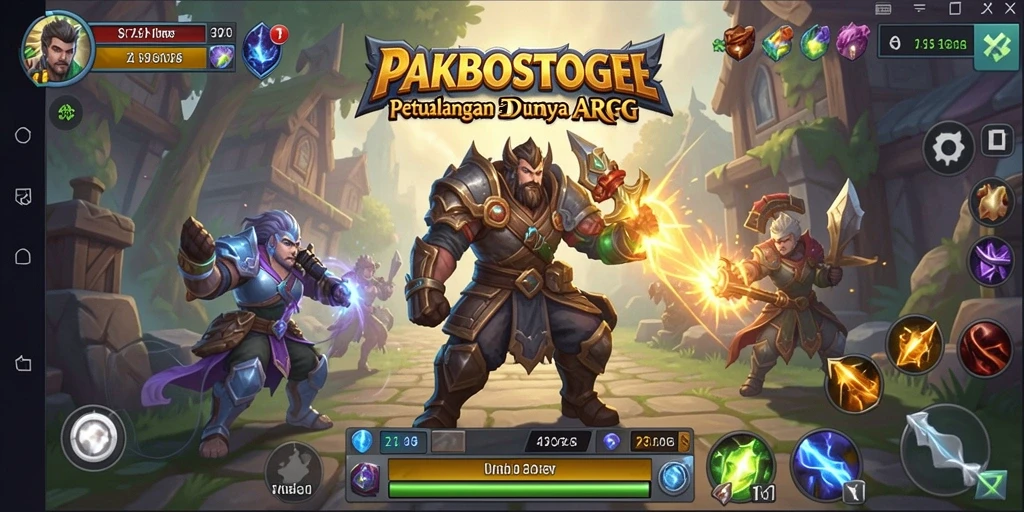 Tampilan gameplay mendebarkan dari <strong>PAKBOSTOGEL</strong> dengan aksi ARPG yang seru.