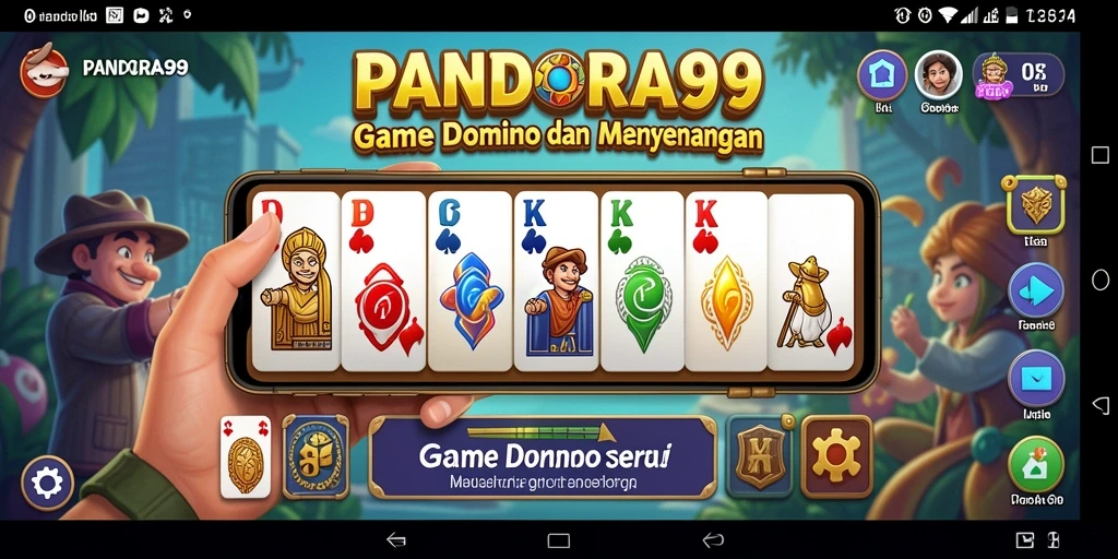 Tampilan gameplay yang seru dalam PANDORA99.
