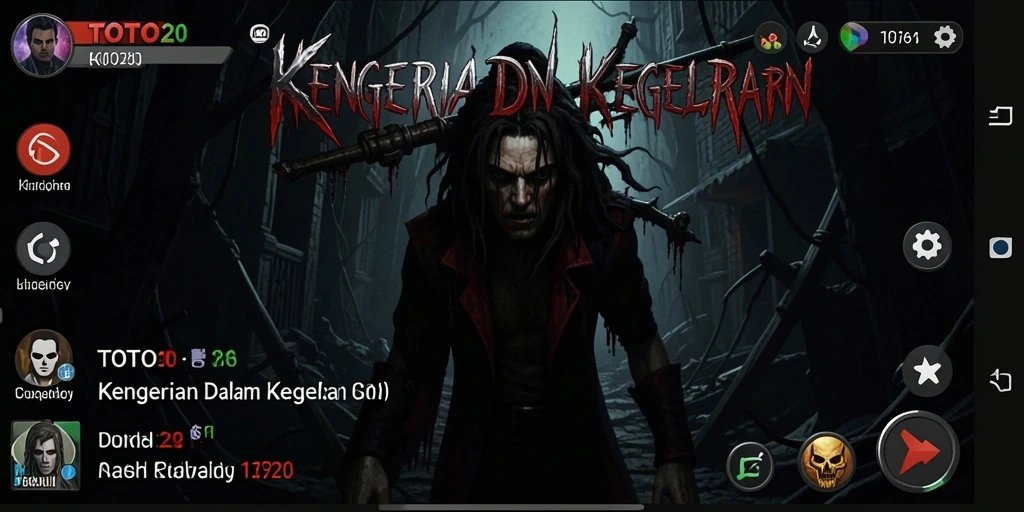 Gameplay menegangkan TOTO20 yang penuh kengerian.